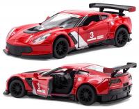 Модель Corvette C7. R Race Car 2016 1:36 (красная)