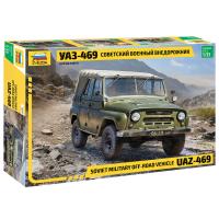 Сборная модель "Советский военный внедорожник УАЗ-469"