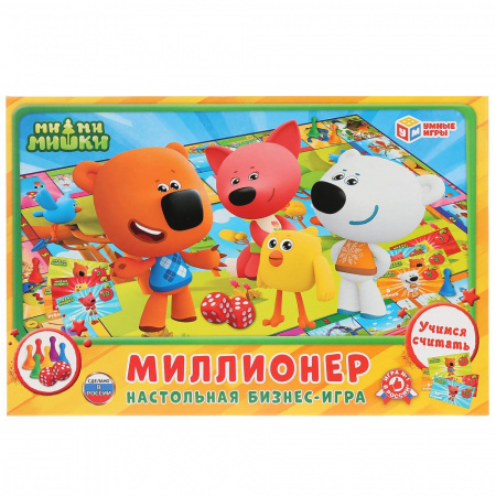 Настольная игра-ходилка МиМиМишки Миллионер
