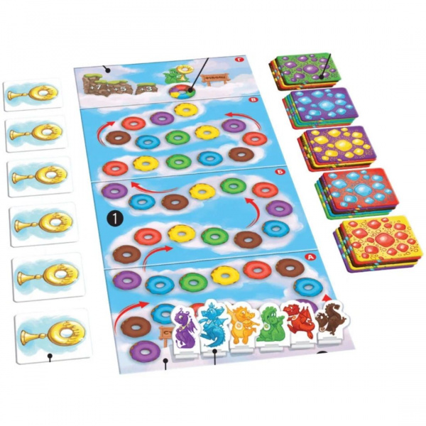 Настольная игра Летели дракончики